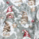 Baumwollstoff - Weihnachtswichtel Rot