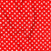 Baumwollstoff - Rote Punkte 1 cm
