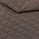 Polsterstoff gestepptes PU-Leder Diamant 5x5 - Elephant