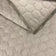 Polsterstoff Gestepptes Velours Hexagon - Creme