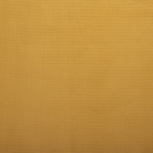 PREMIUM Waffelpique aus Baumwolle - ocker