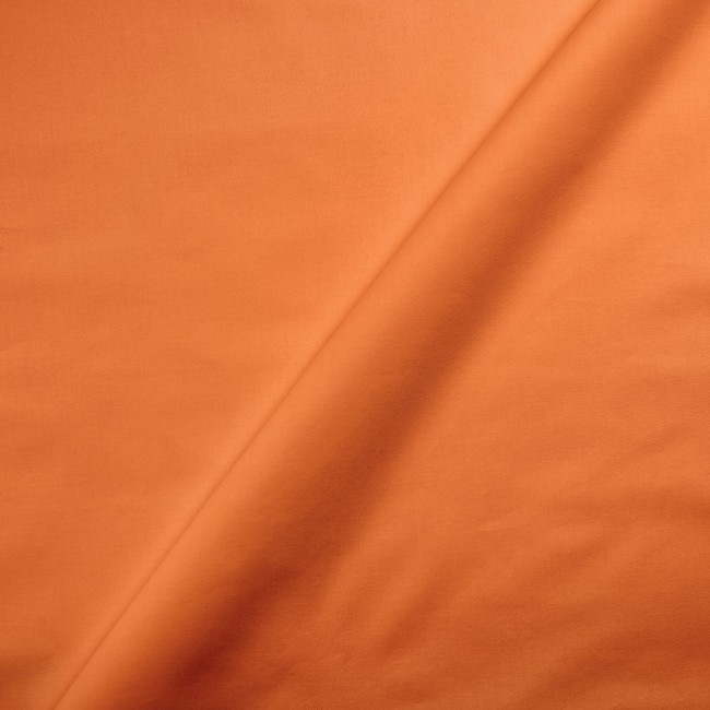 Baumwollstoff - einfarbig, orange