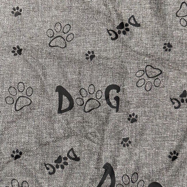 wasserdichter Oxford-Stoff – DOGGY Grey