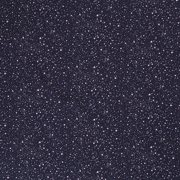 DOUBLE GAUZE PREMIUM Baumwollmusselin - marineblaue Galaxie