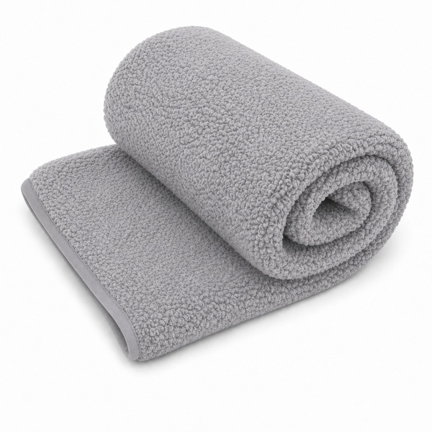 Gestrickter Schafwollfellstoff - Beige