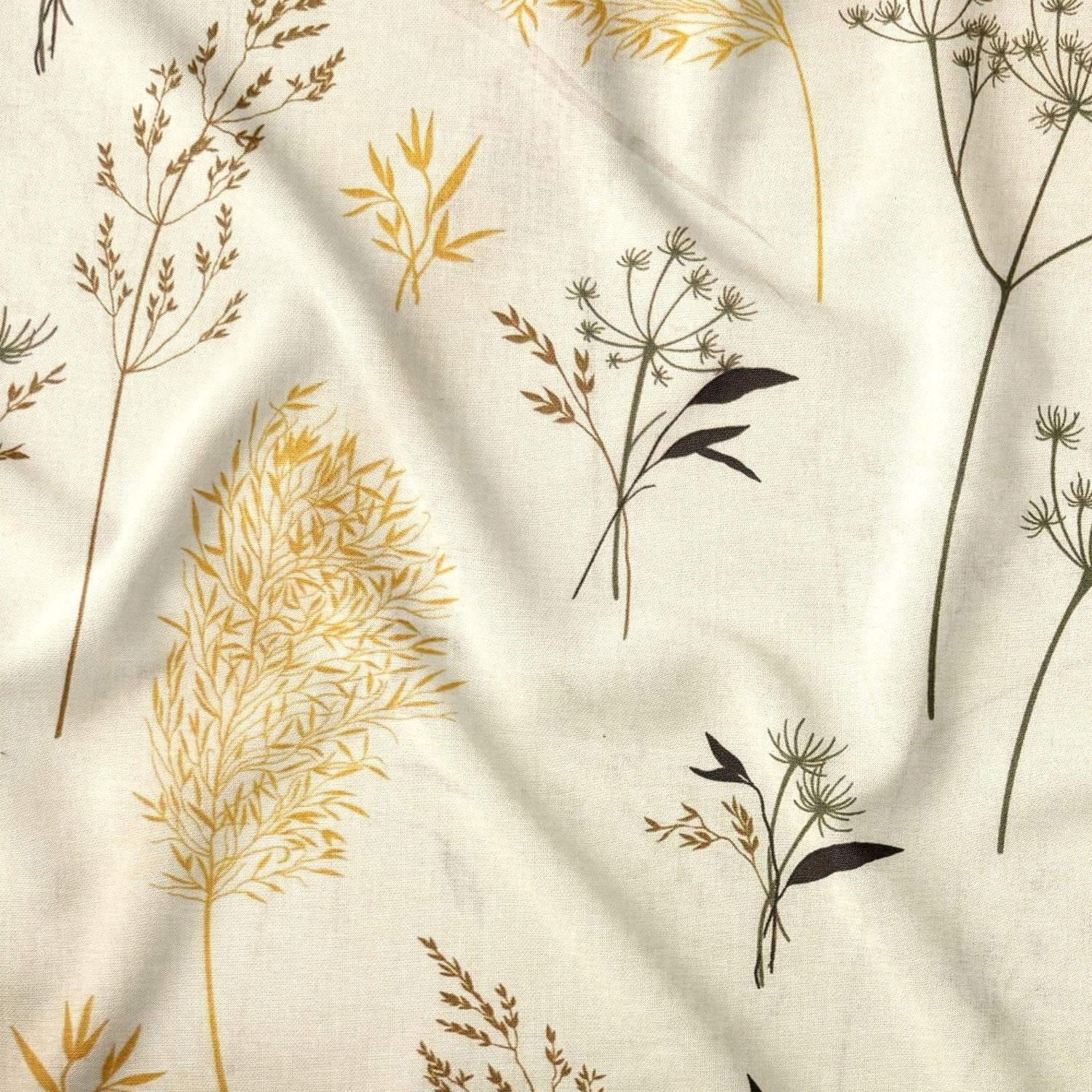 Baumwollstoff - Botanic Beige