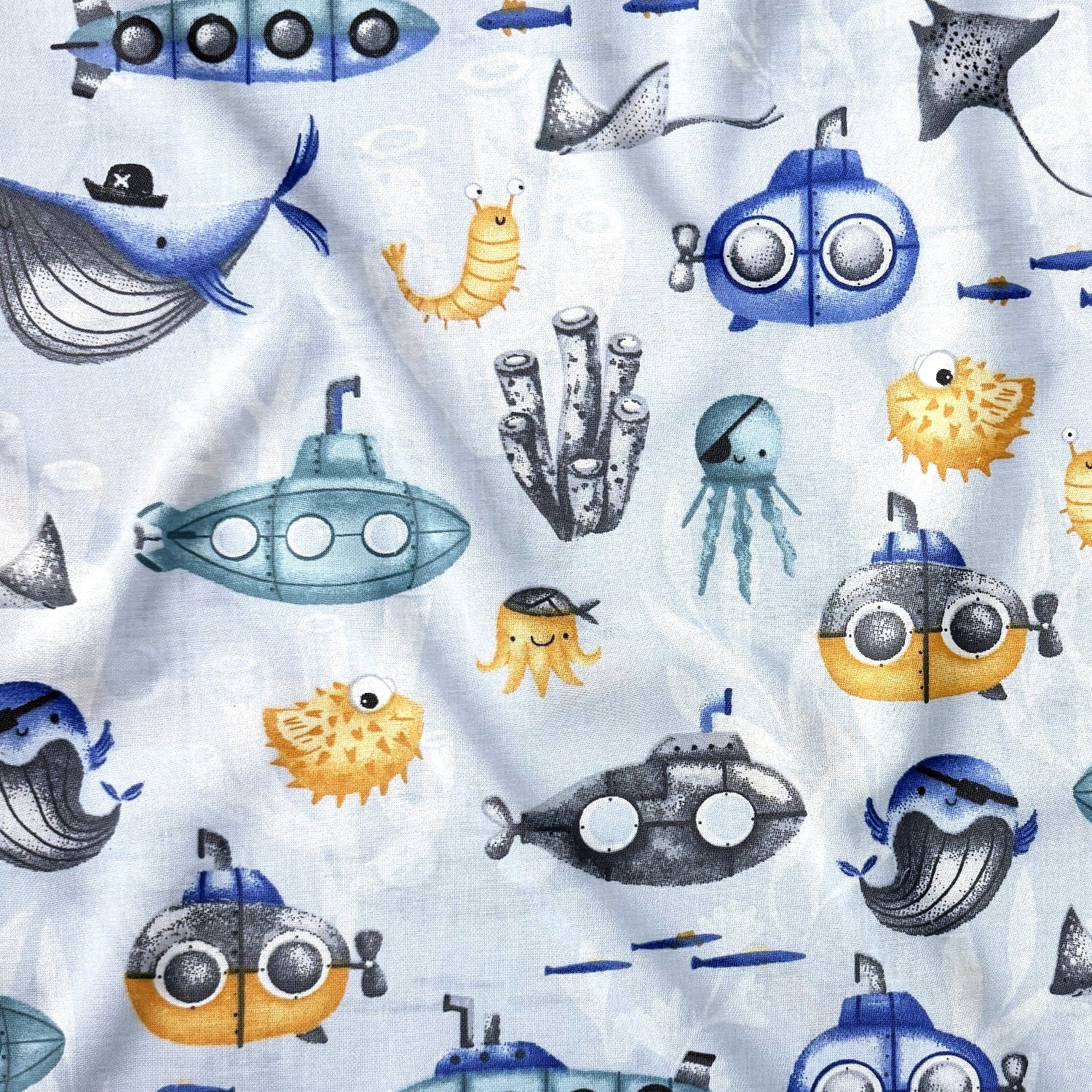Baumwollstoff - Ocean Explorers
