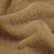 Weicher gestrickter Kunstfellstoff CORTO - Cappuccino
