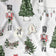 Baumwollstoff - Weihnachtsnussknacker, Grau