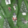 Baumwollstoff - Weihnachtsnussknacker, Grün