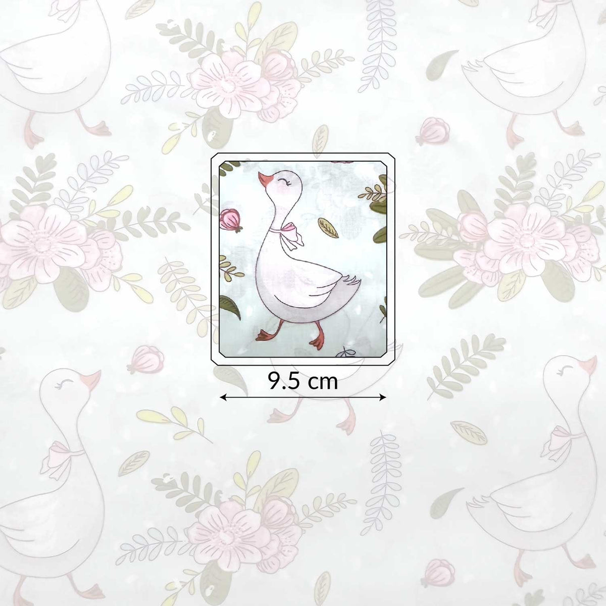 Cotton Fabric - Happy goose