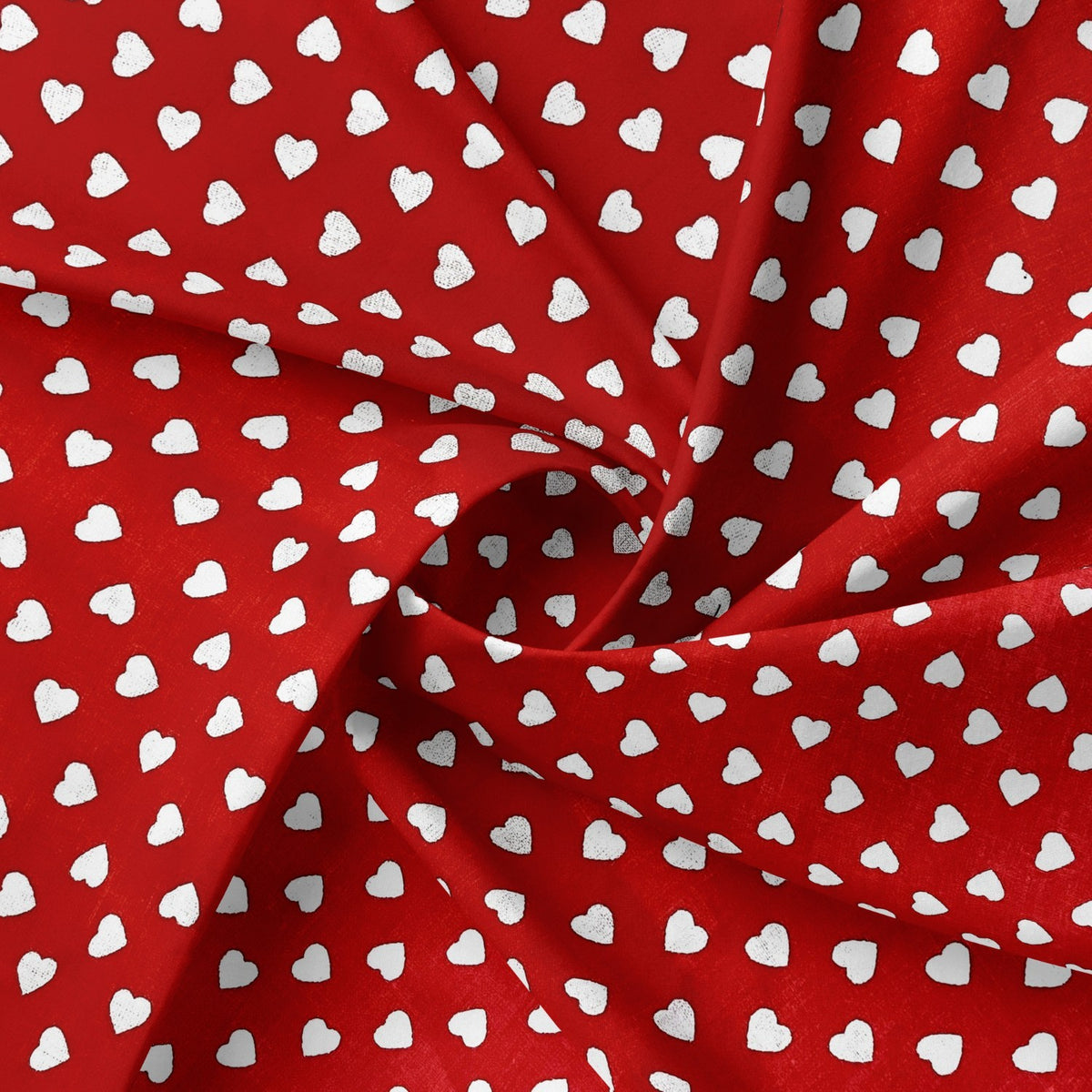 Cotton Fabric - Hearts