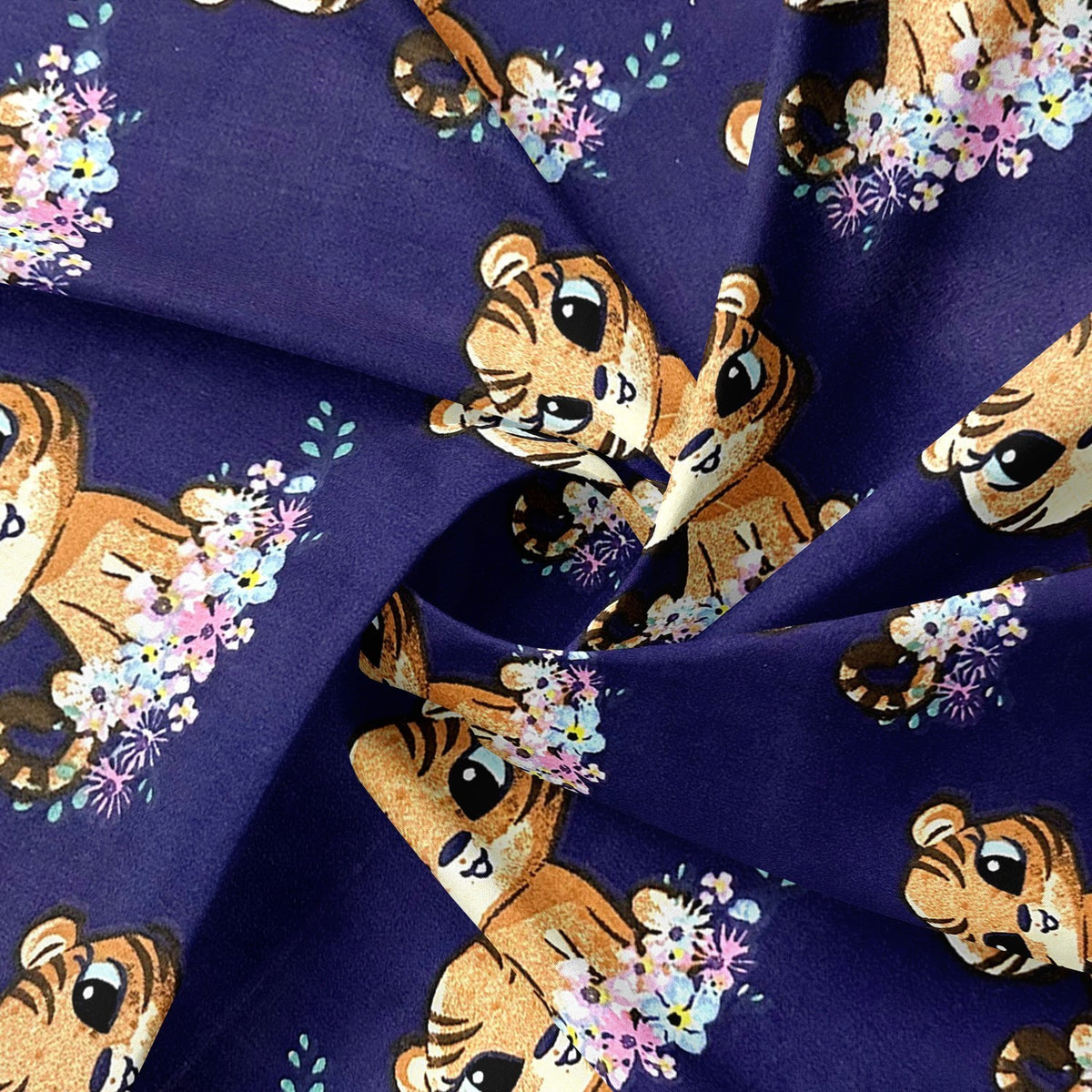 Cotton Fabric - Kitten