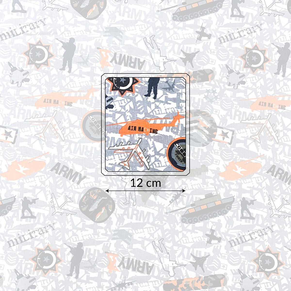Cotton Fabric - Military