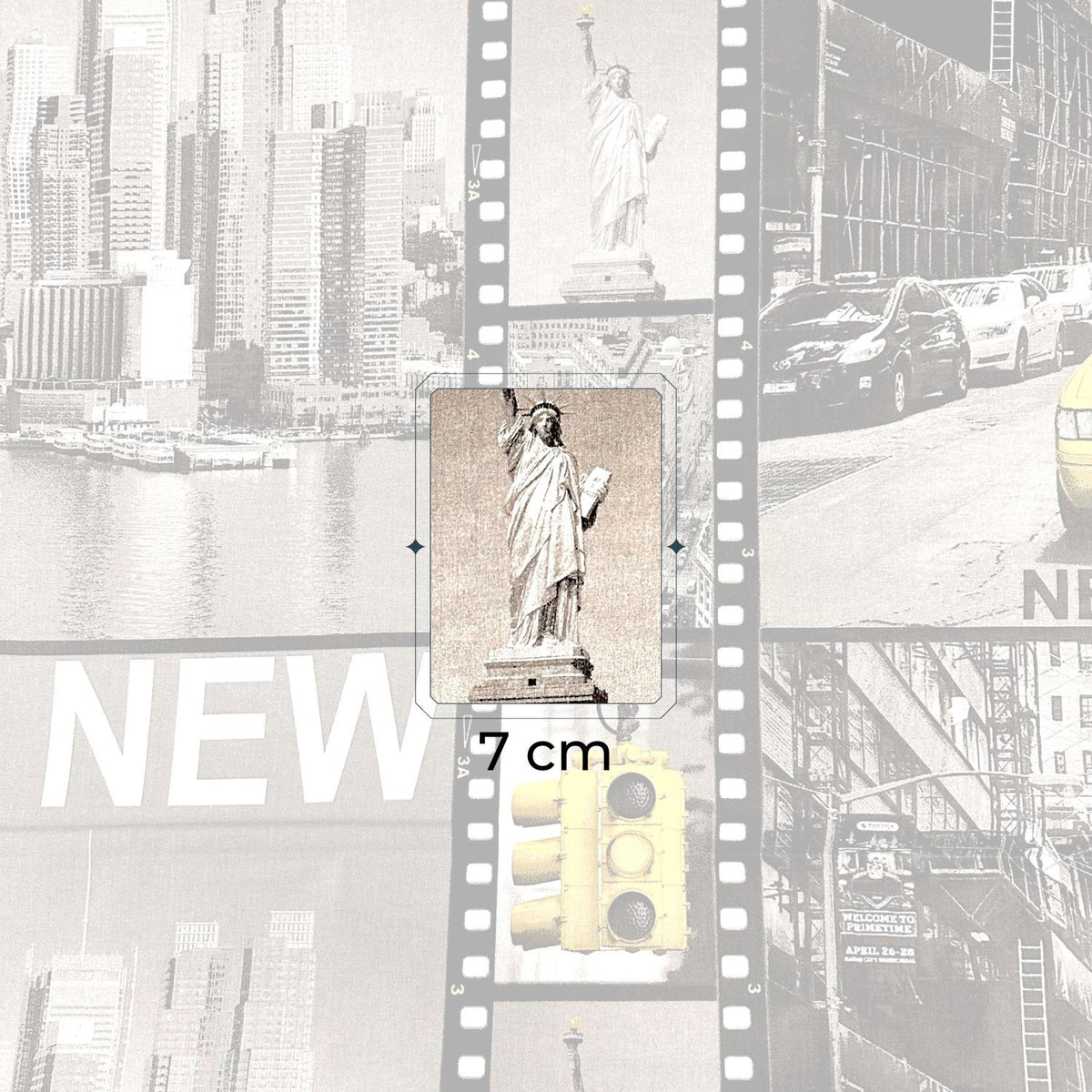 Cotton Fabric - New York