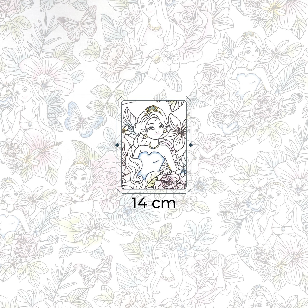 Cotton Fabric - Princess