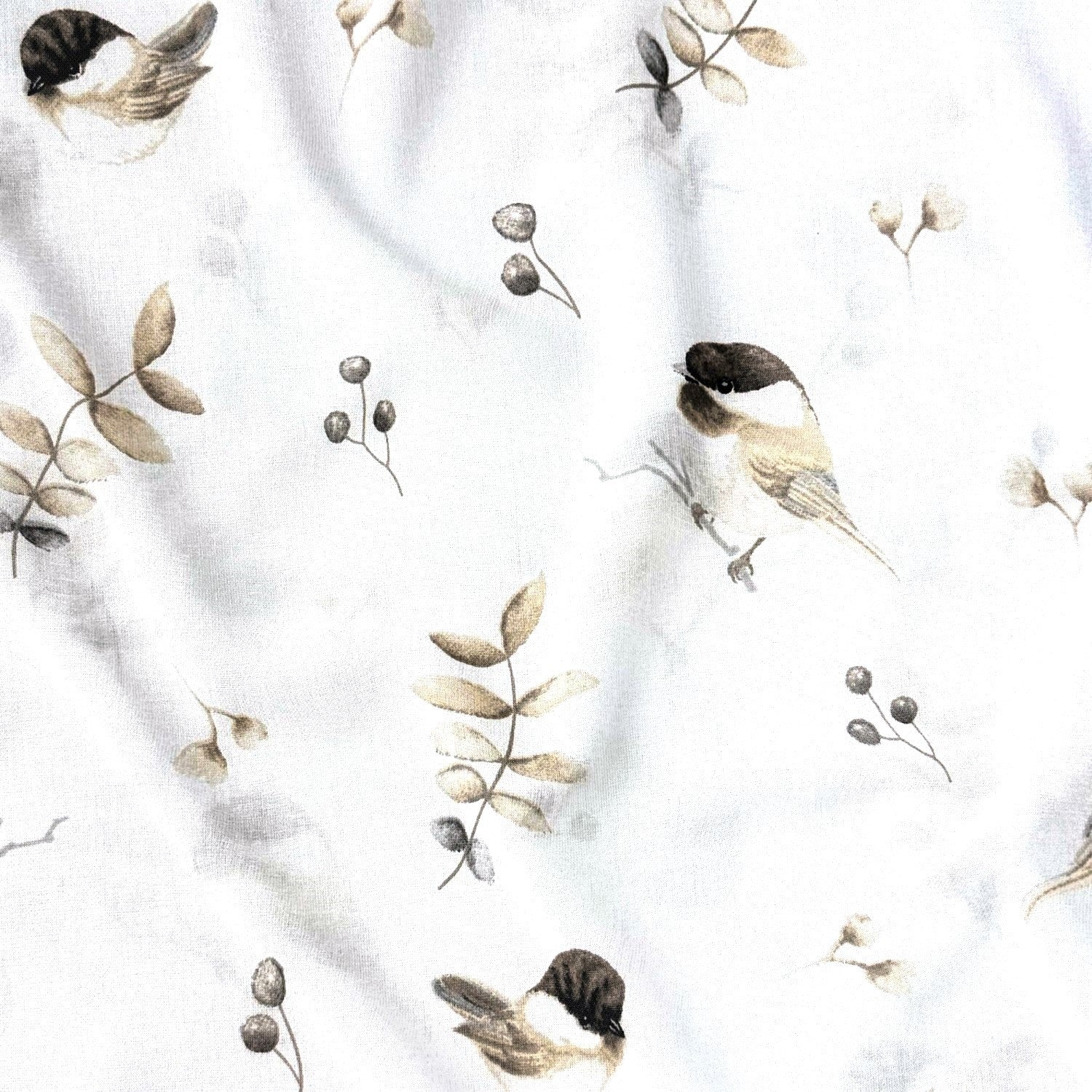 Cotton Fabric - Sparrow
