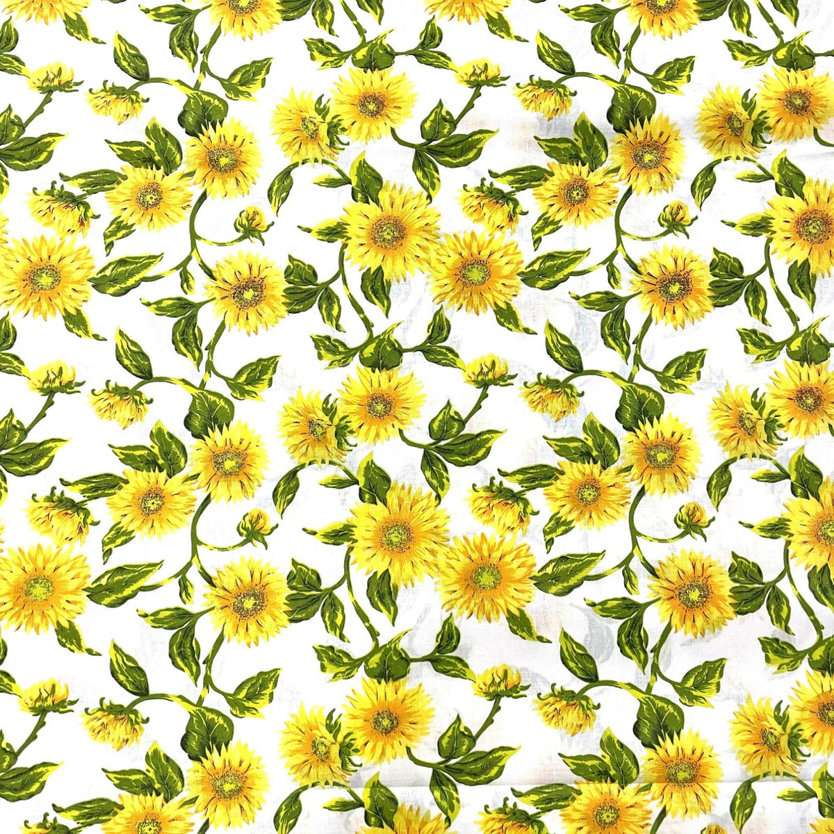 Cotton Fabric - Sunflowers