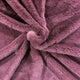 Gestrickter Kaninchenfellstoff - Schmutziges Rosa