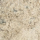 Gestrickter zotteliger Stoff - Beige