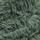 Gestrickter zotteliger Stoff - Hell-Asche