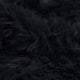 Gestrickter zotteliger Stoff - Hell-Asche