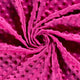 Minky-Stoff 300 g - Dunkelpink
