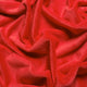 Minky Stoff glatt - Rot