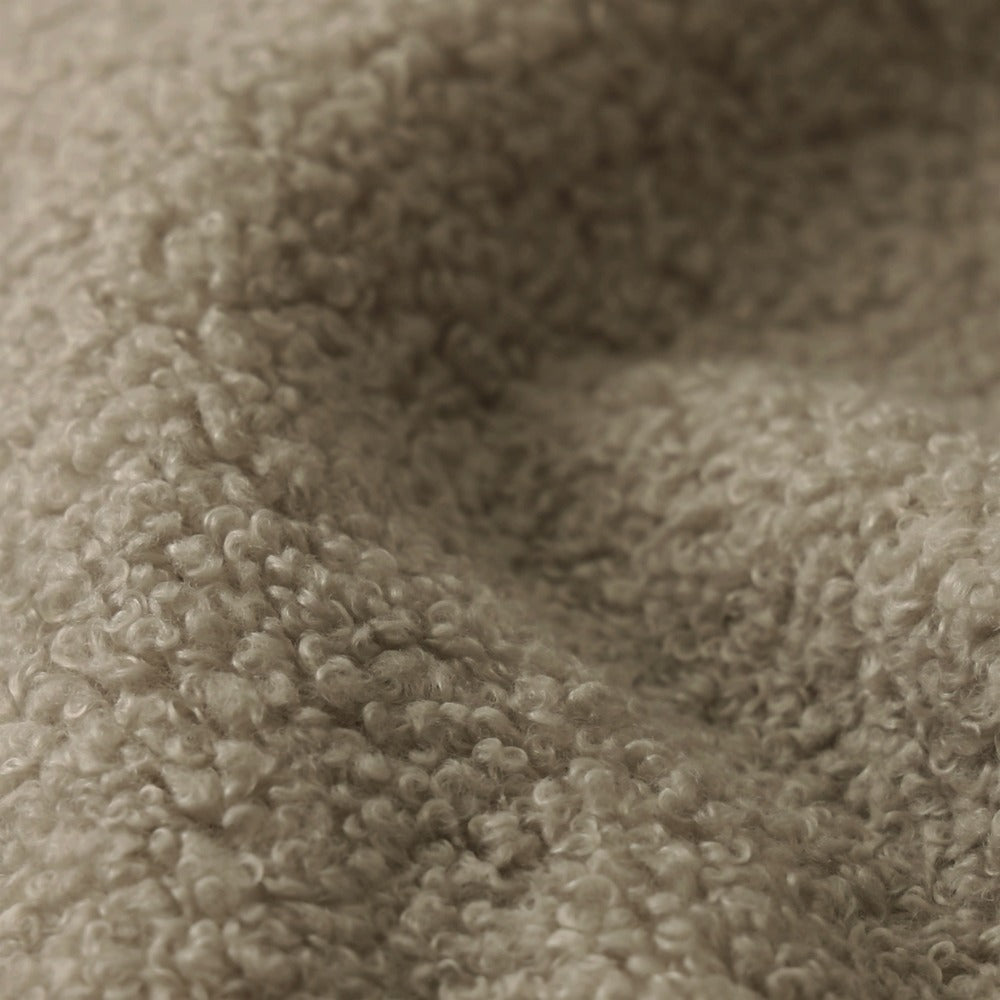Polsterstoff NOW OR NEVER RECYCLED Velours - Weiß