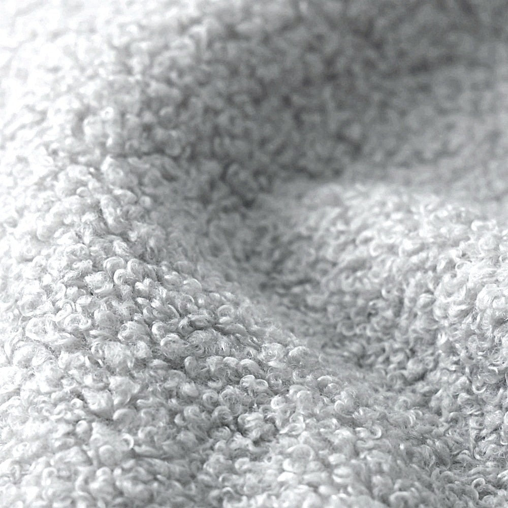 Polsterstoff NOW OR NEVER RECYCLED Velours - Weiß