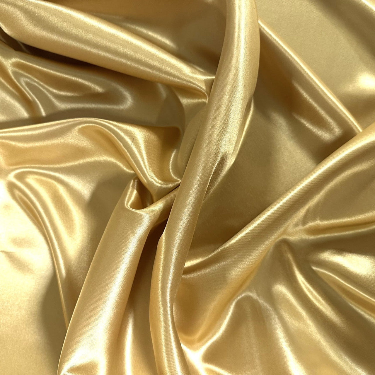 Satin Fabric - Gold