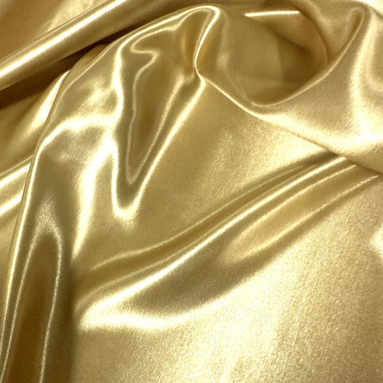 Satin Fabric - Gold