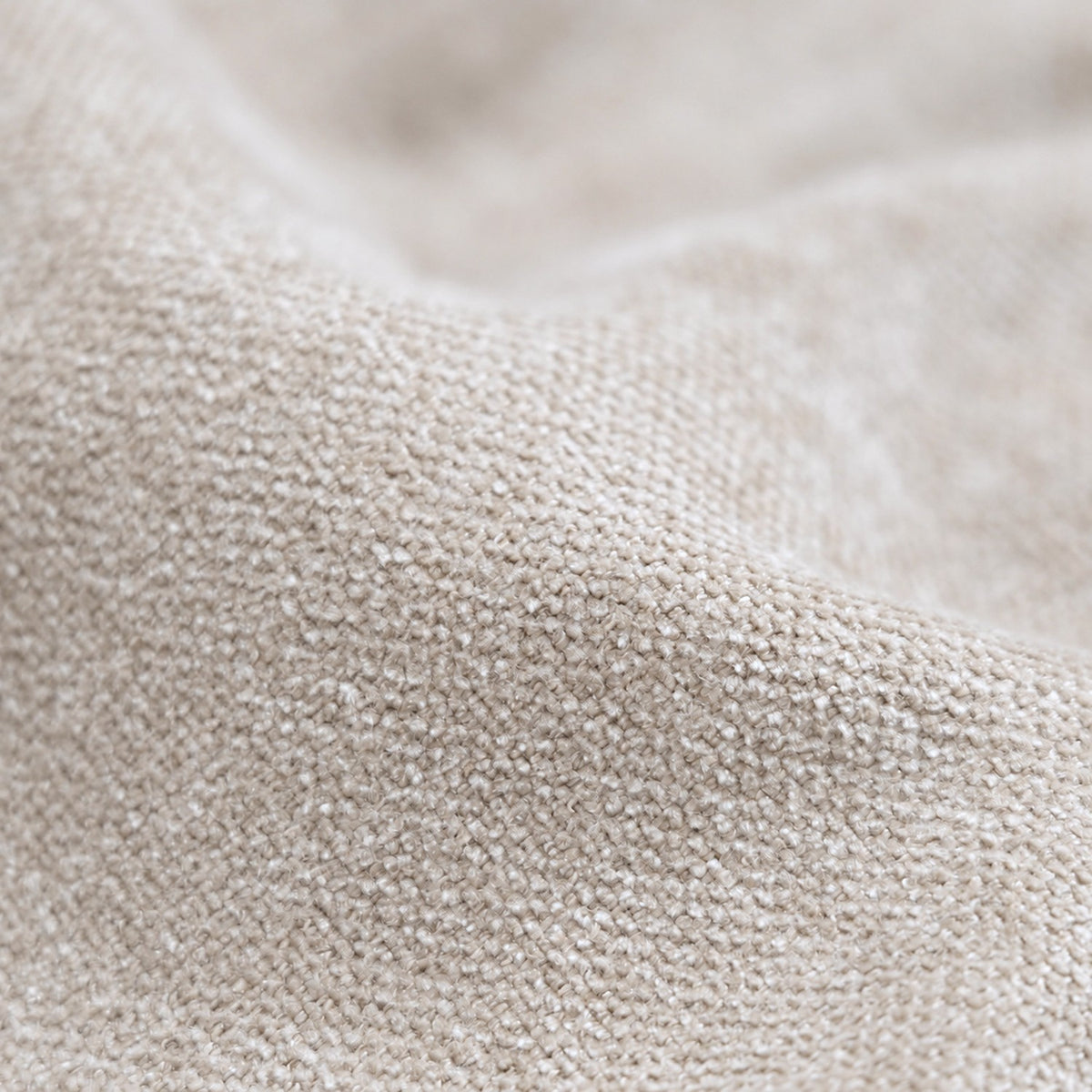 Chenille Polsterstoff STORM - Beige