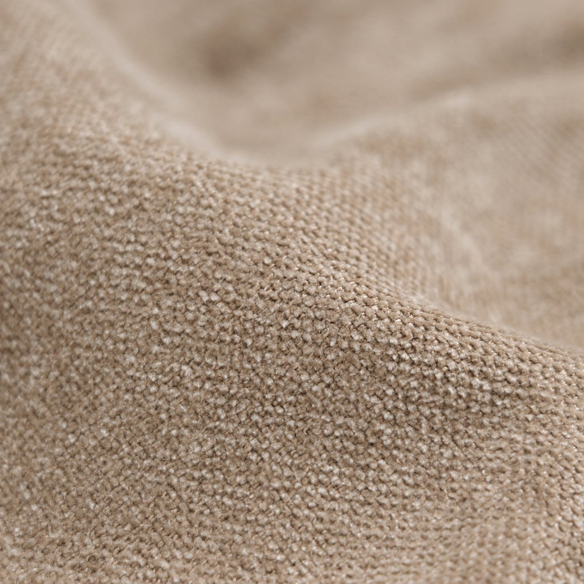Chenille Polsterstoff STORM - Beige