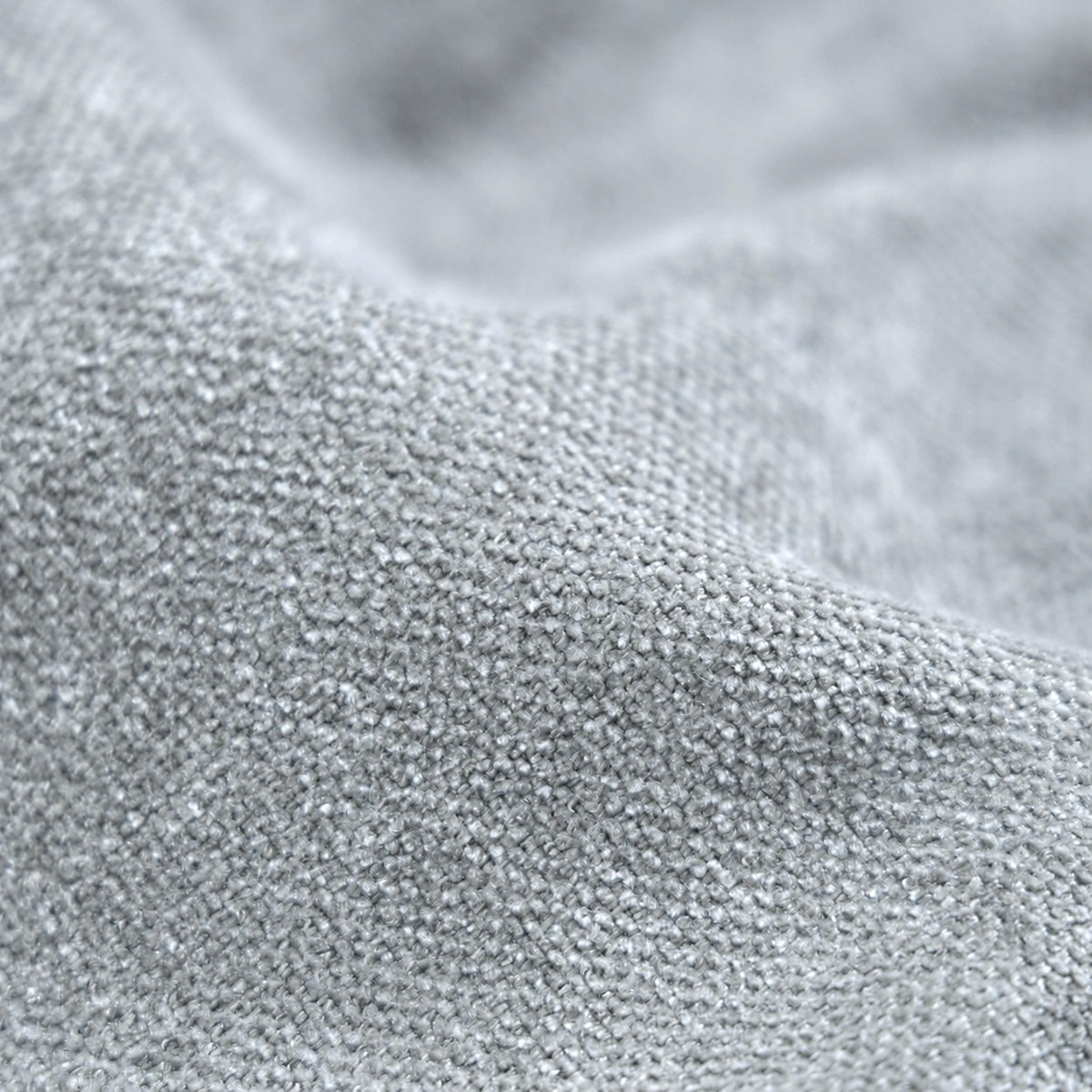 Chenille-Polsterstoff STORM - Eisblau