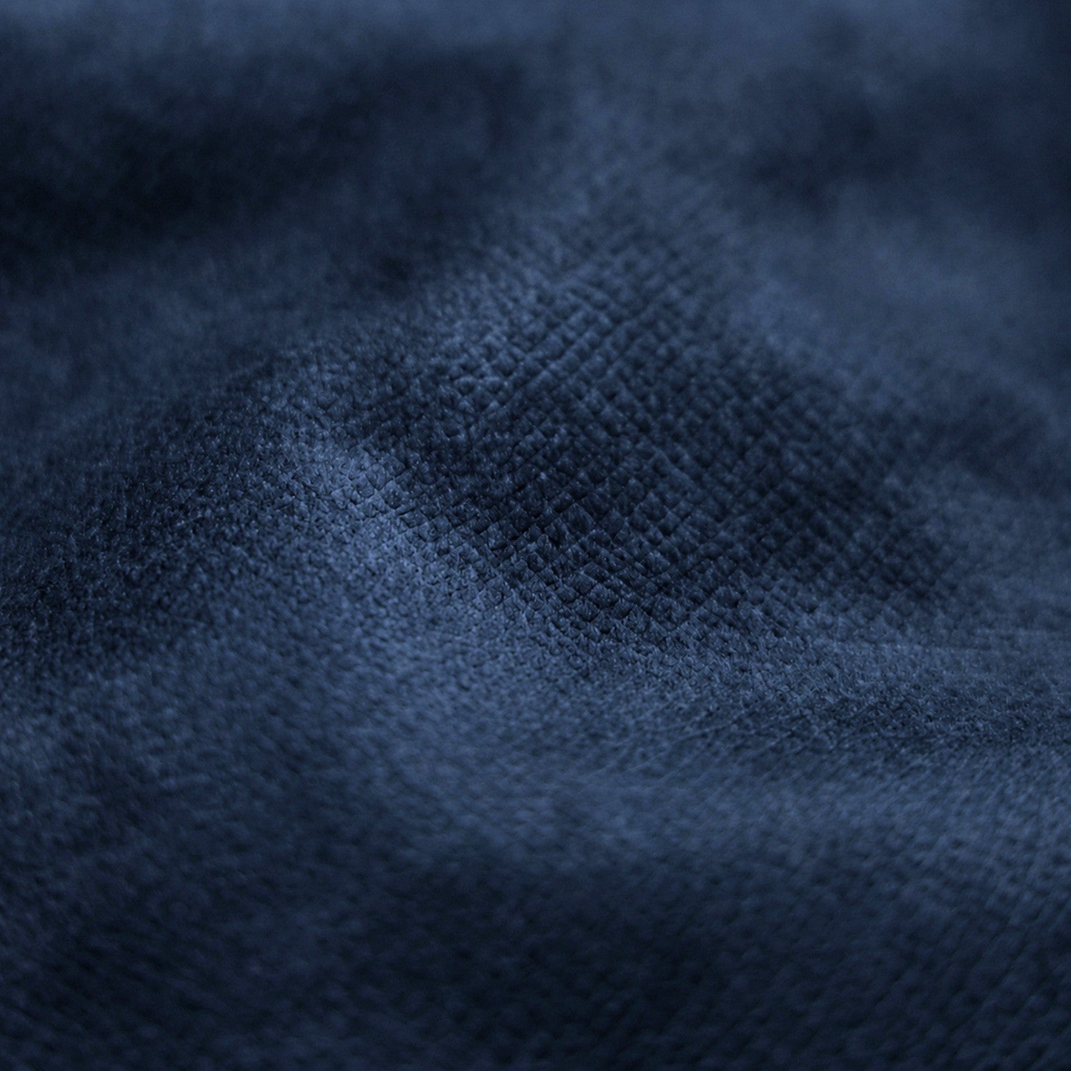 Polsterstoff TERRA Velours - Dunkelmarineblau