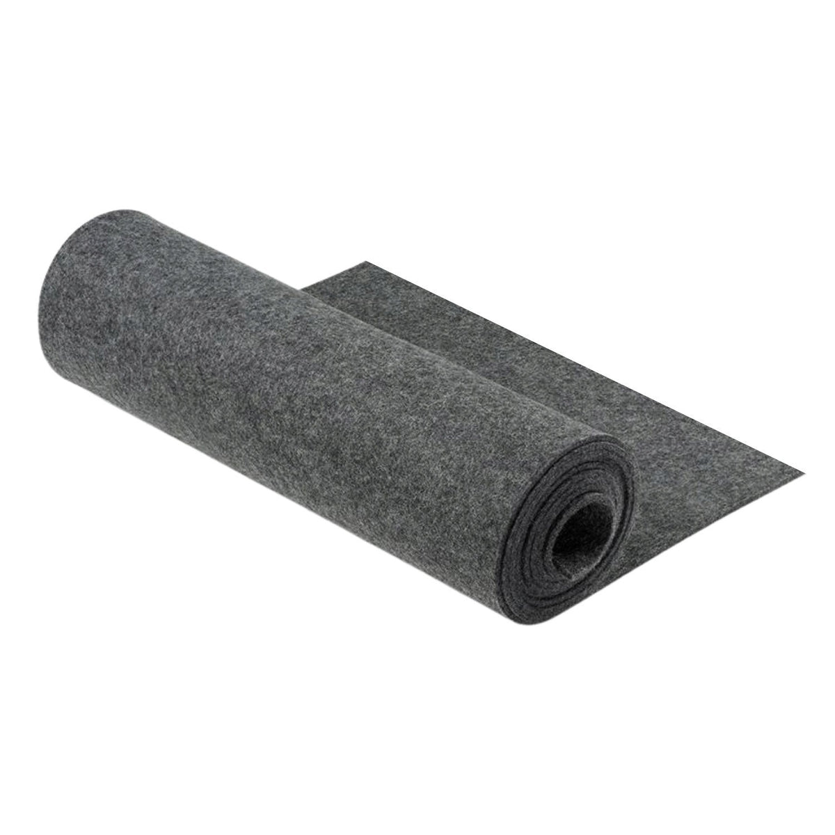 Technical PES Felt - thickness 4 mm, weight 600 g/m² - EU Certified - Dark Grey