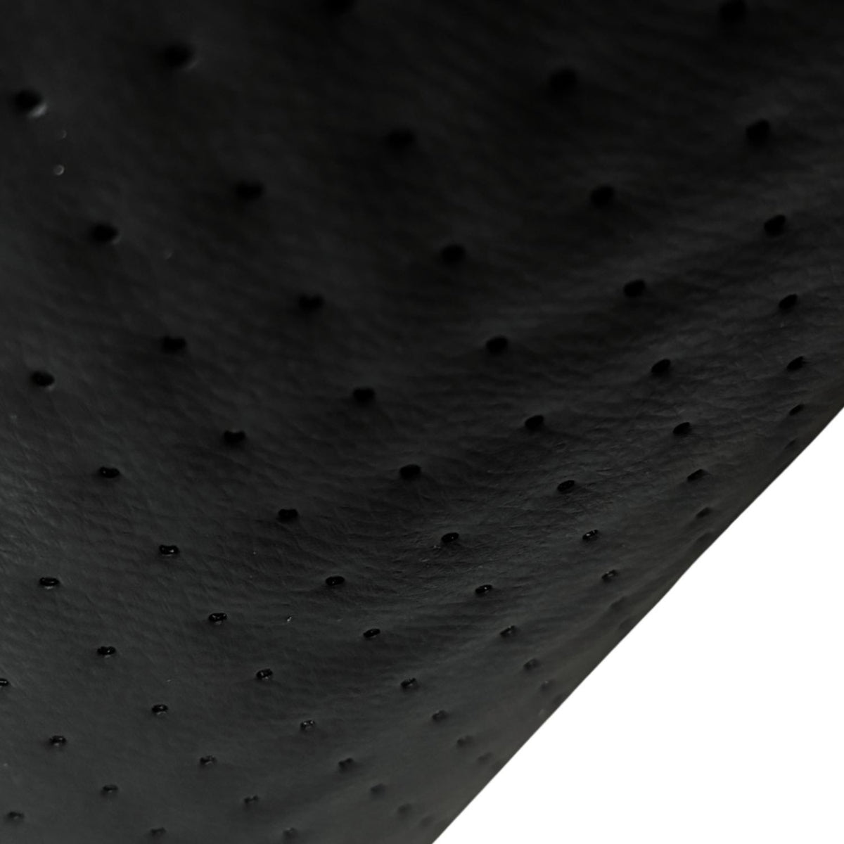 UV+ Quilted SOFT DOT Eco-Leather - Black - Upholstery Fabric for Cars