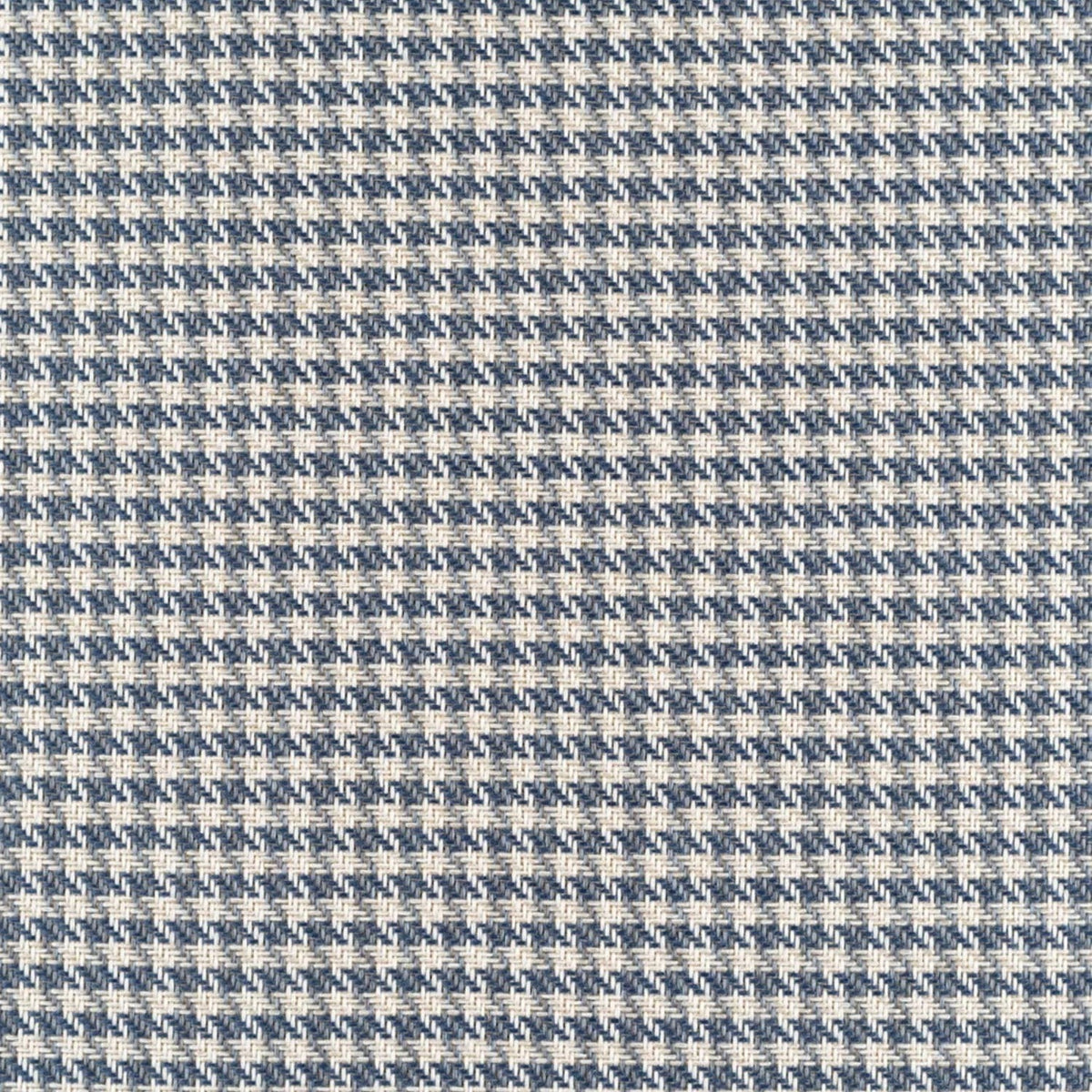 Upholstery Fabric Houndstooth - Blue-Grey