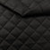 Polsterstoff gestepptes PU-Leder Rautenmuster 5x5 - Schwarz