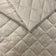 Polsterstoff Gestepptes Velours Rautenmuster 5x5 - Creme