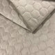Polsterstoff Gestepptes Velours Hexagon - Creme
