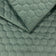 Polsterstoff Gestepptes Velours Hexagon - Mint