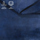 Polsterstoff TERRA Velours - Dunkelmarineblau