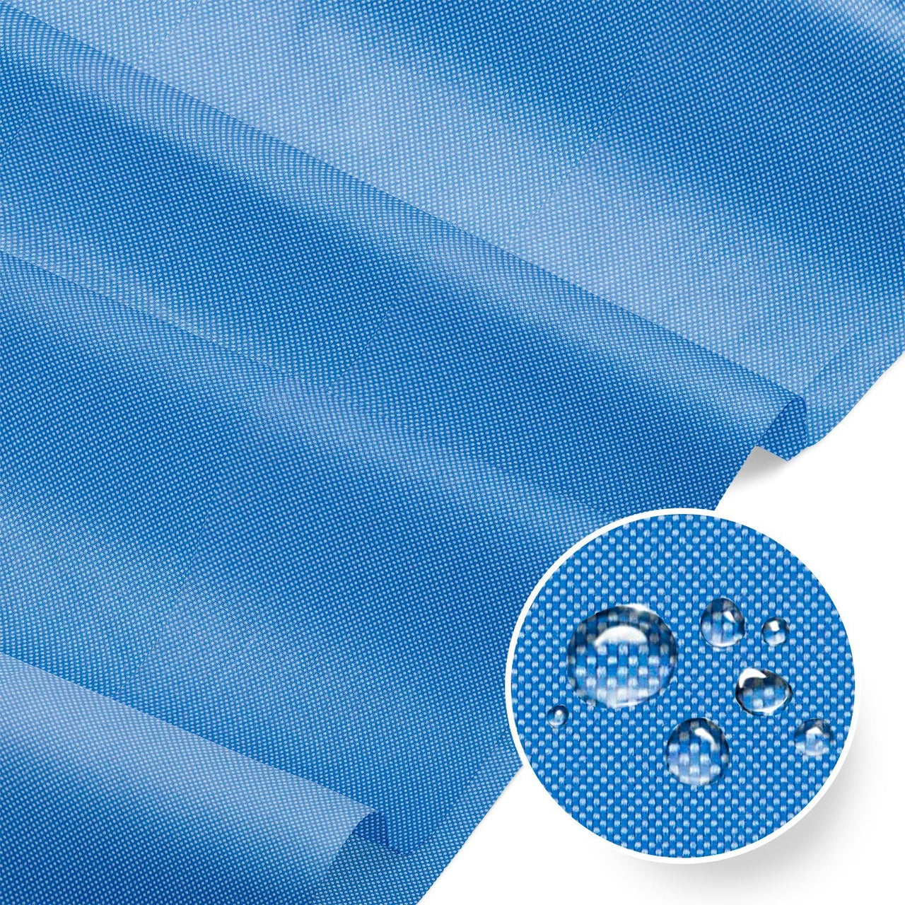Water Resistant Fabric Oxford - Light Blue